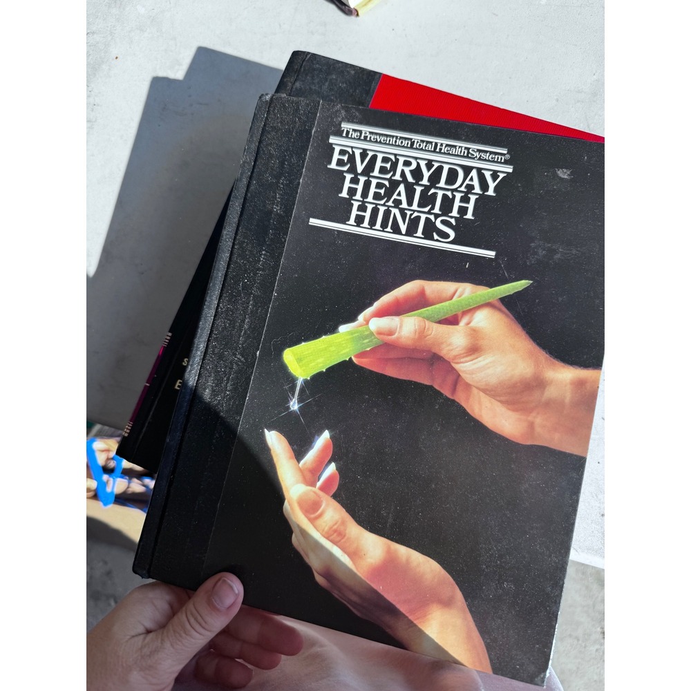 Everyday Health Hints The Prevention Total Health System Rodale Hardcover Book